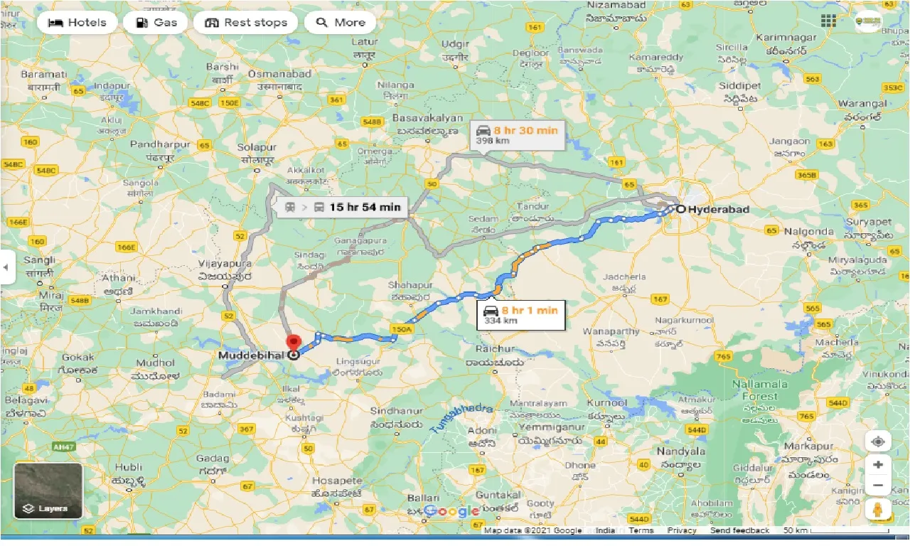 hyderabad-to-muddebihal-round-trip