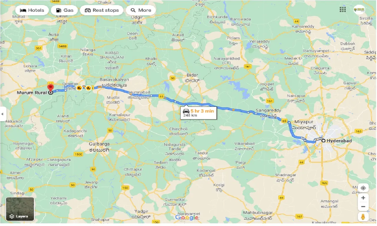 hyderabad-to-murum-round-trip