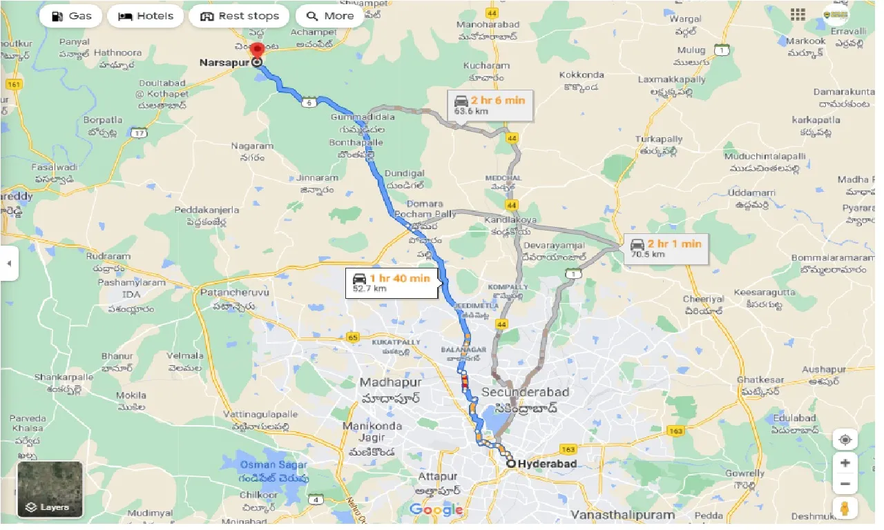 hyderabad-to-narsapur-round-trip