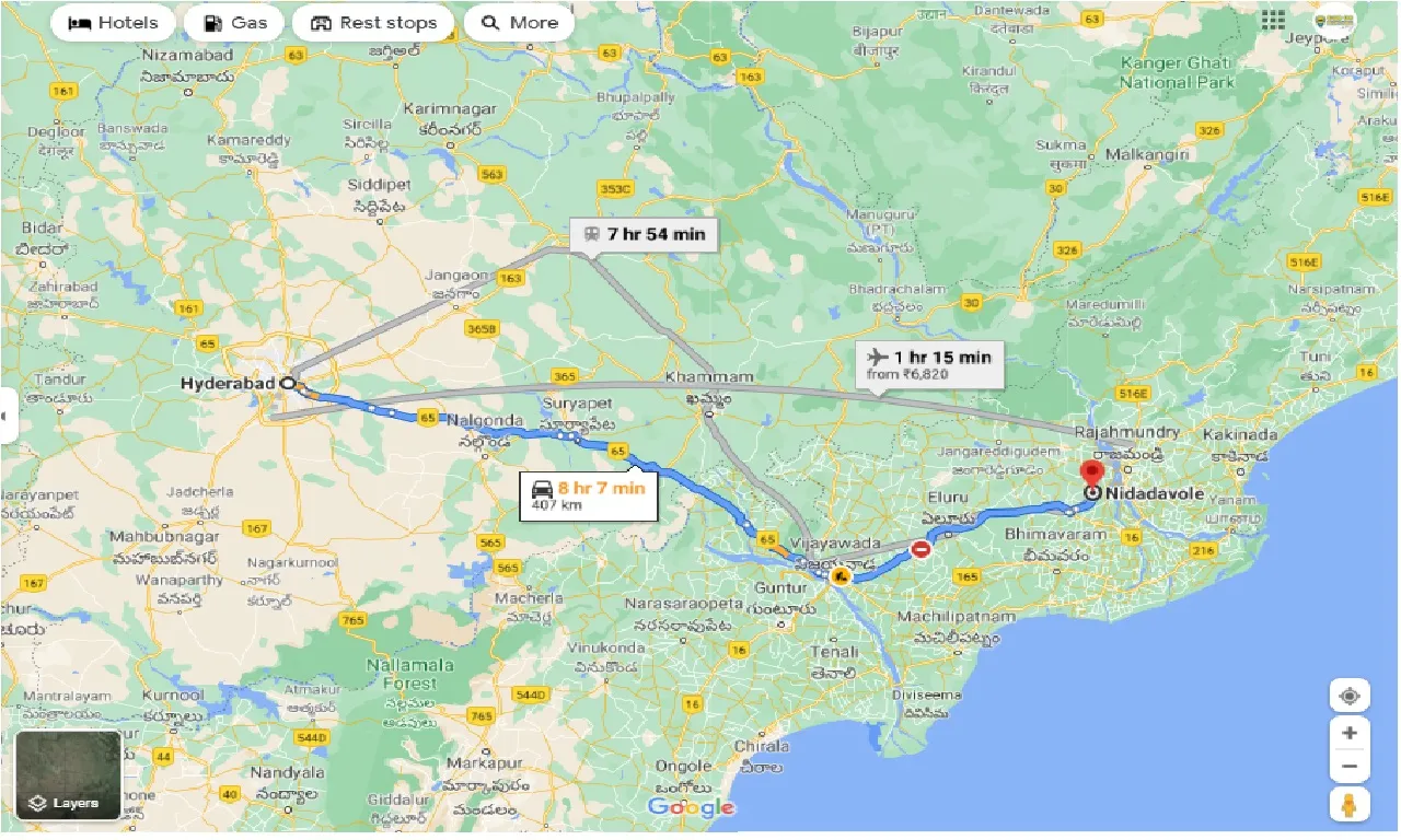 hyderabad-to-nidadavole-round-trip