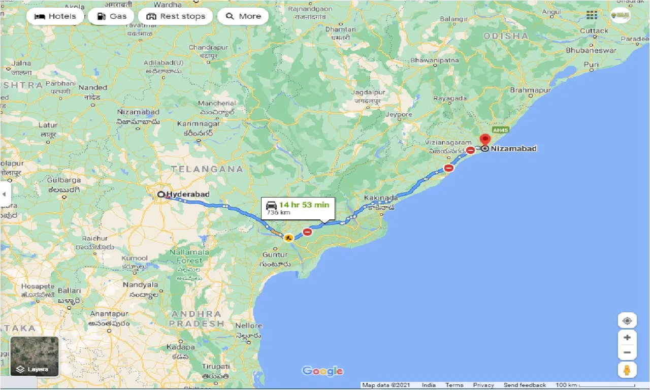 hyderabad-to-nizamabad-ap-one-way