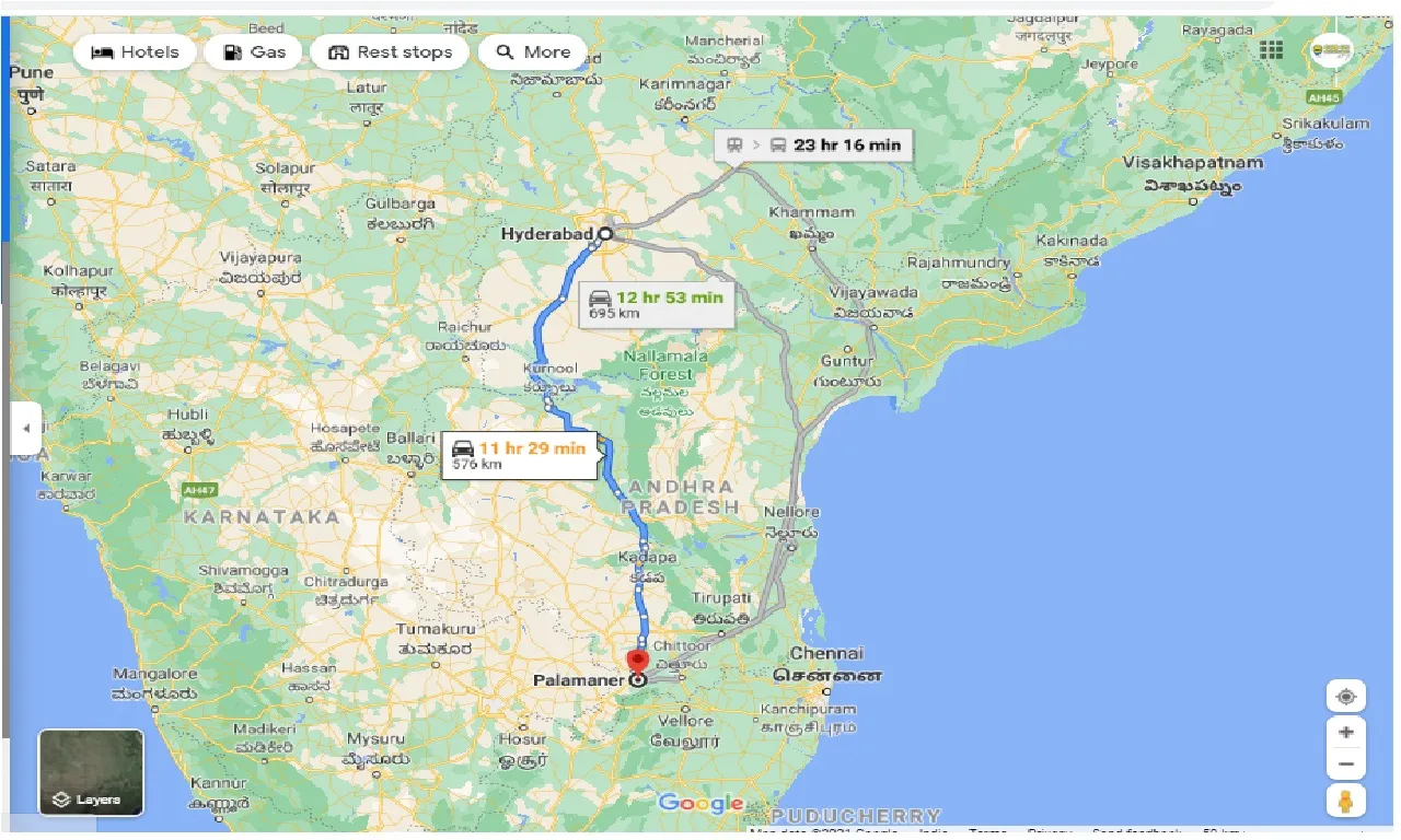 hyderabad-to-palamaner-round-trip