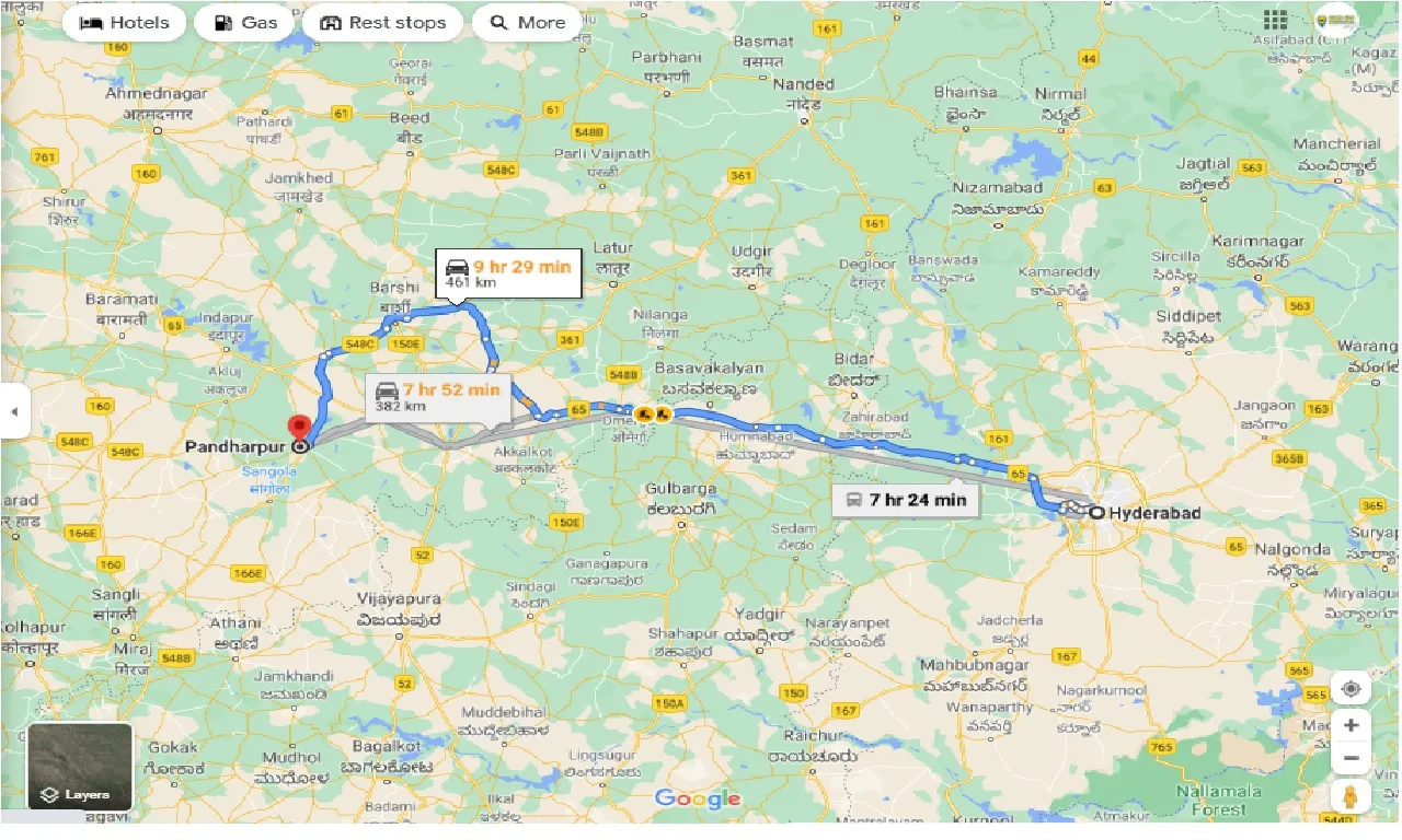 hyderabad-to-pandharpur-round-trip