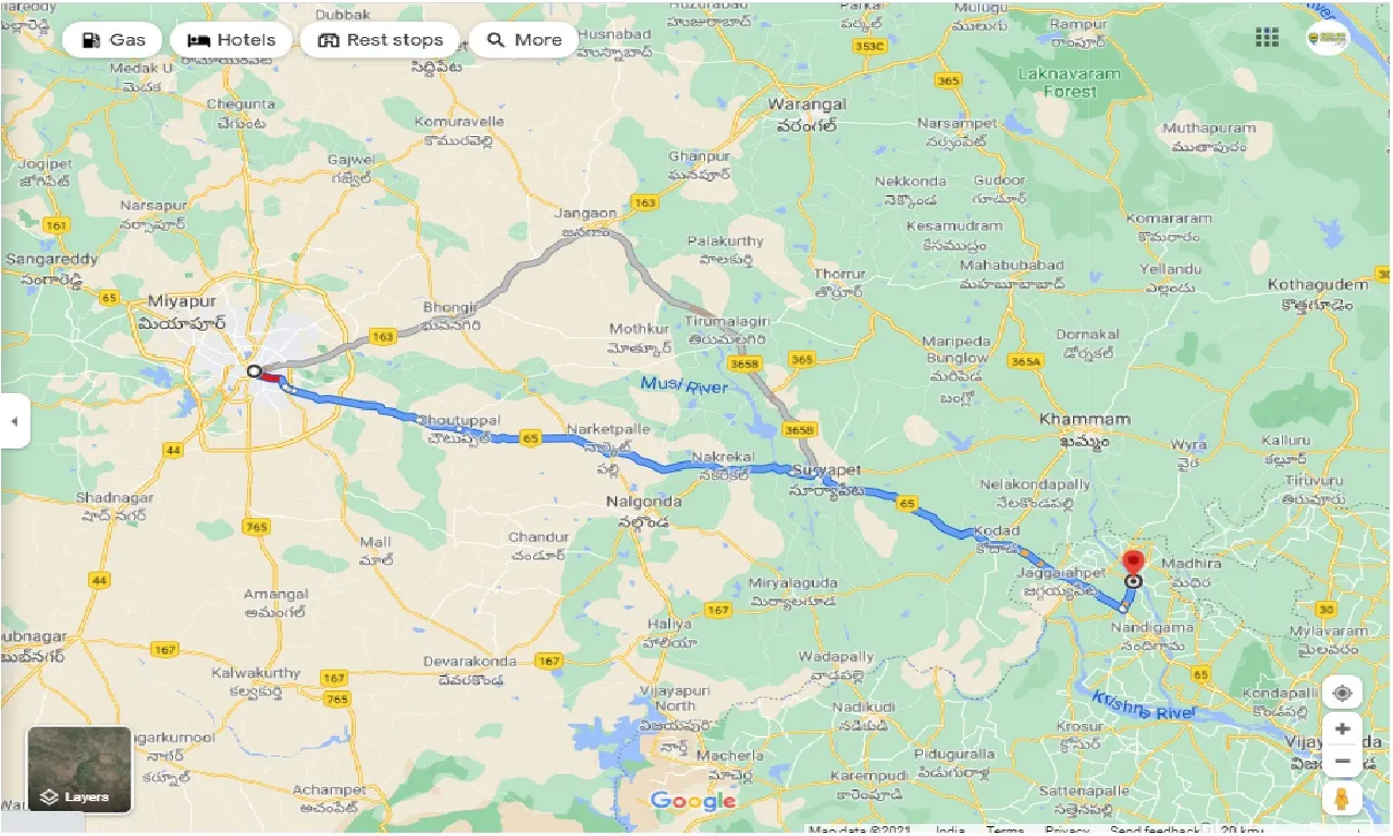 hyderabad-to-penuganchiprolu-round-trip