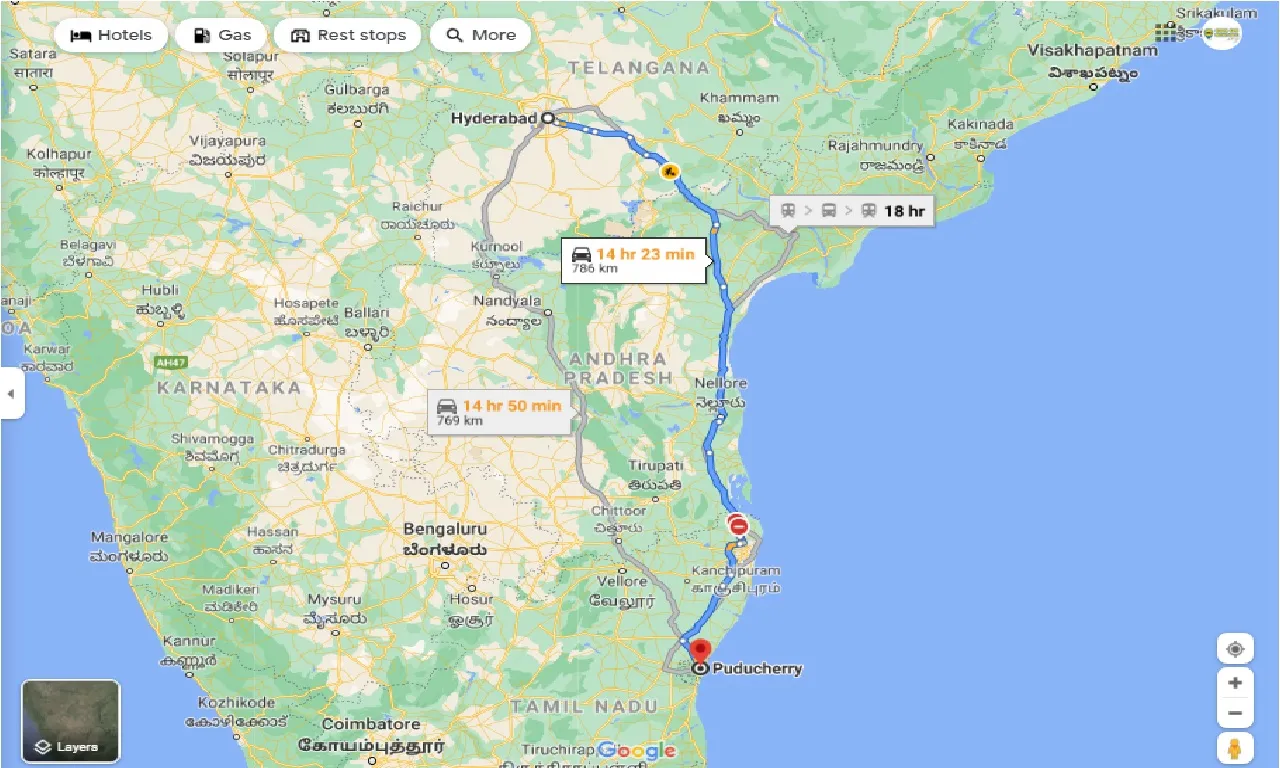 hyderabad-to-pondicherry-one-way
