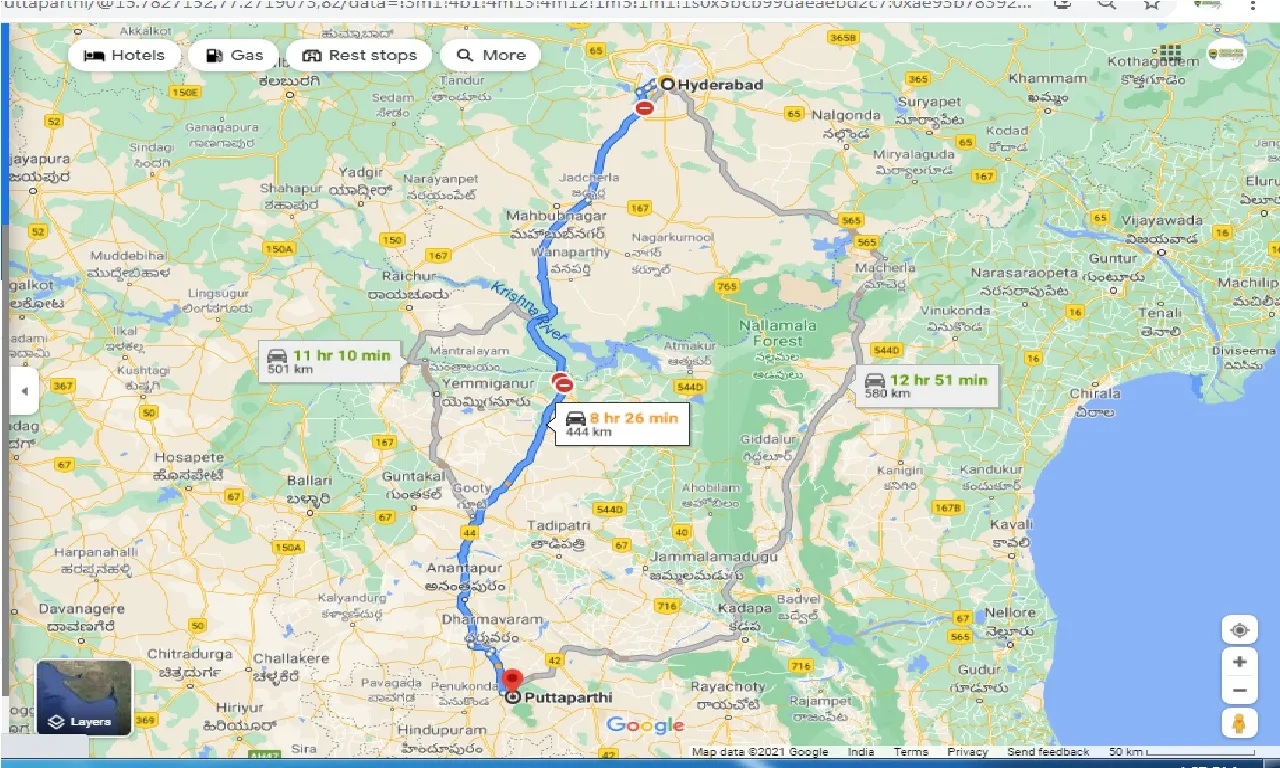 hyderabad-to-puttaparthi-one-way