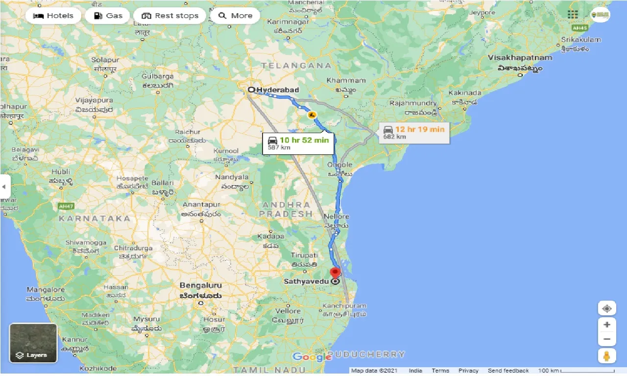 hyderabad-to-satyavedu-one-way