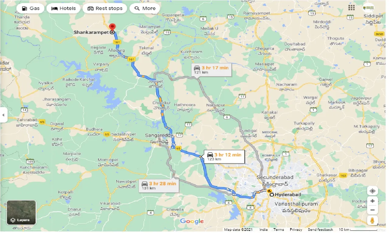 hyderabad-to-shankarampet-one-way