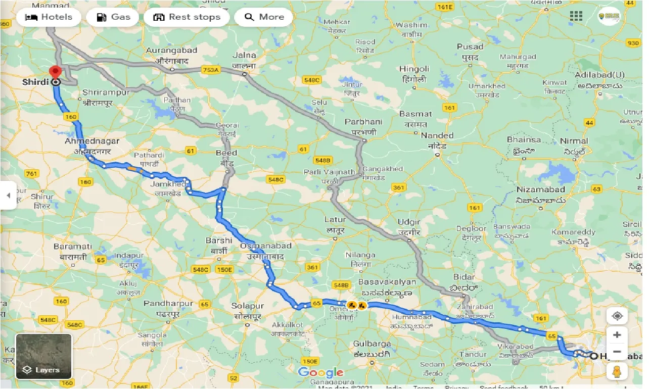 hyderabad-to-shirdi-outstation