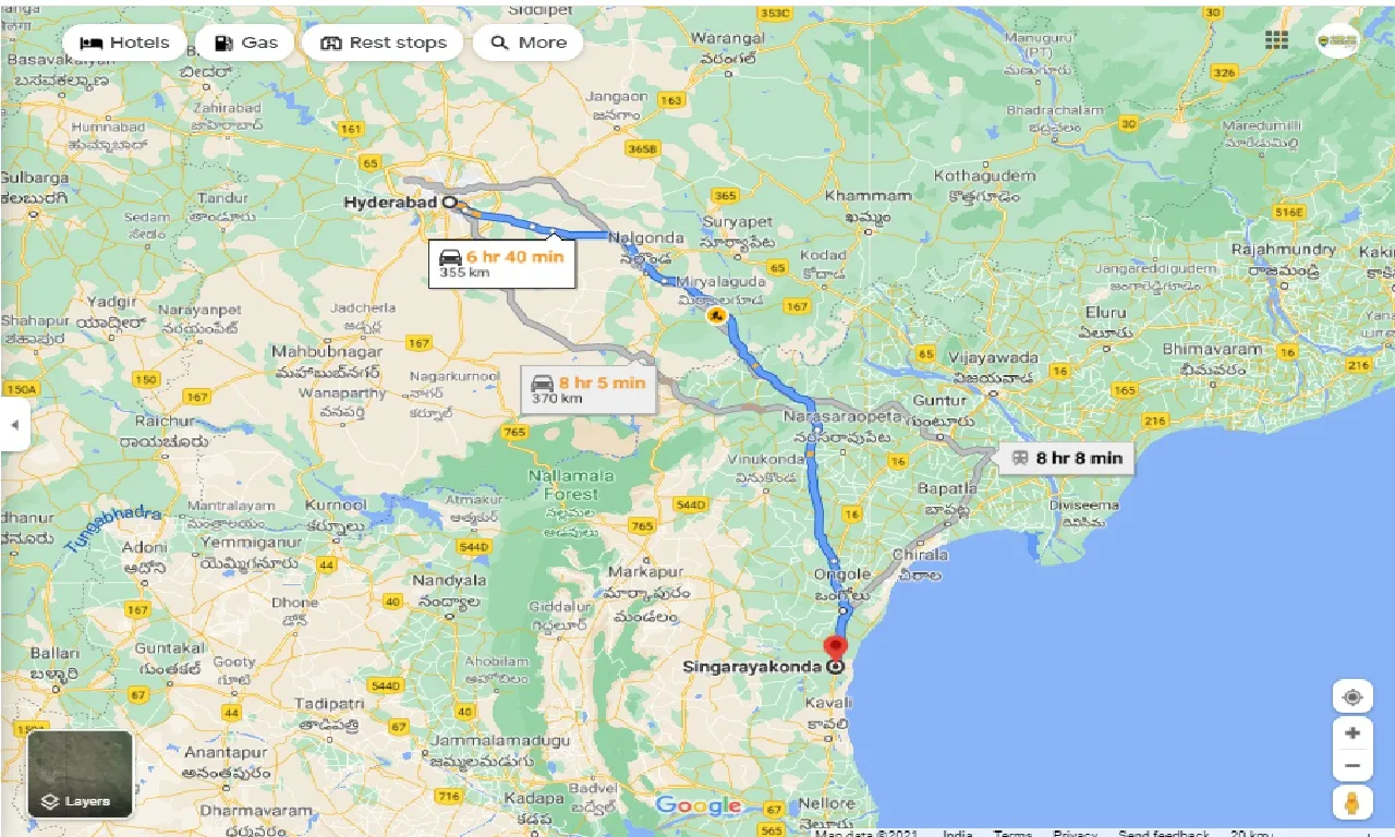 hyderabad-to-singarayakonda-one-way