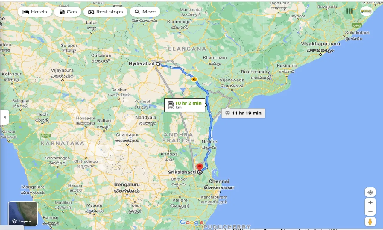 hyderabad-to-srikalahasti-round-trip