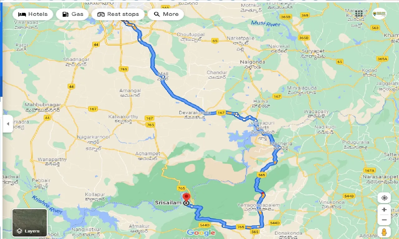 hyderabad-to-srisailam-swift-dzire