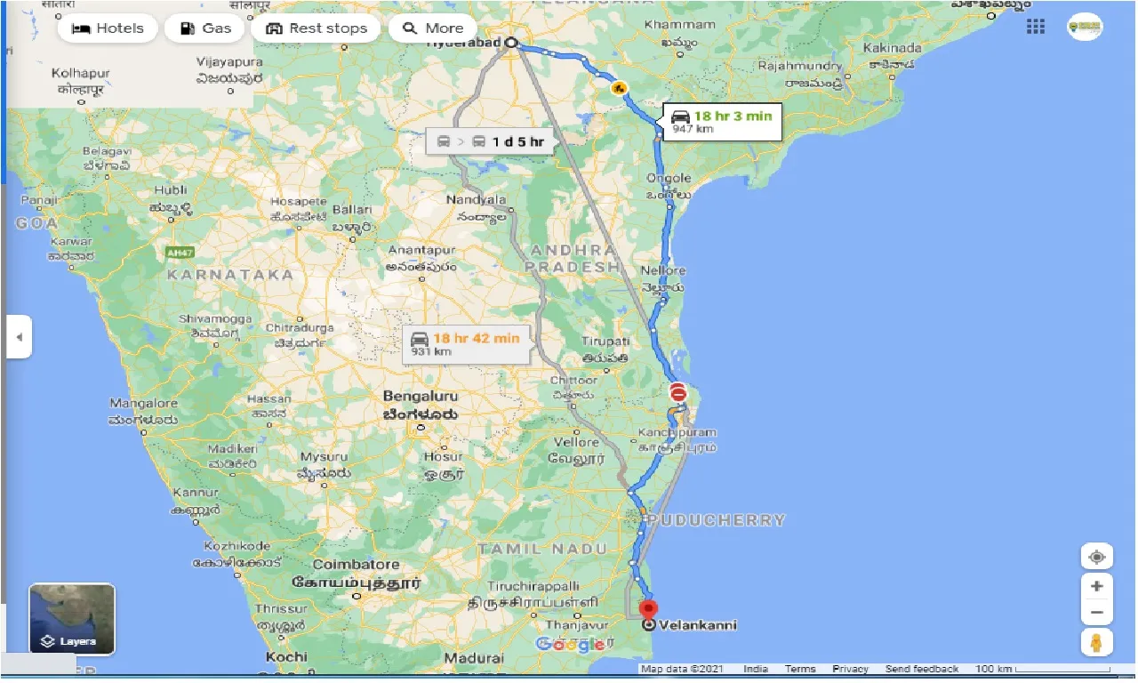 hyderabad-to-velankanni-round-trip