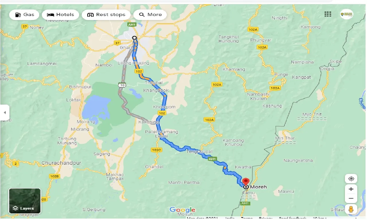 imphal-to-moreh-round-trip