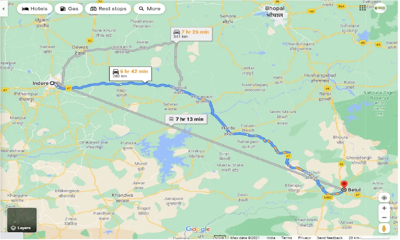 indore-to-betul-one-way