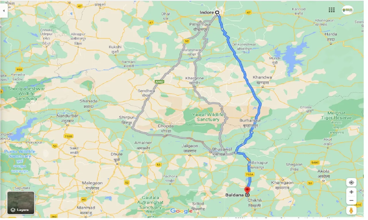 indore-to-buldana-round-trip