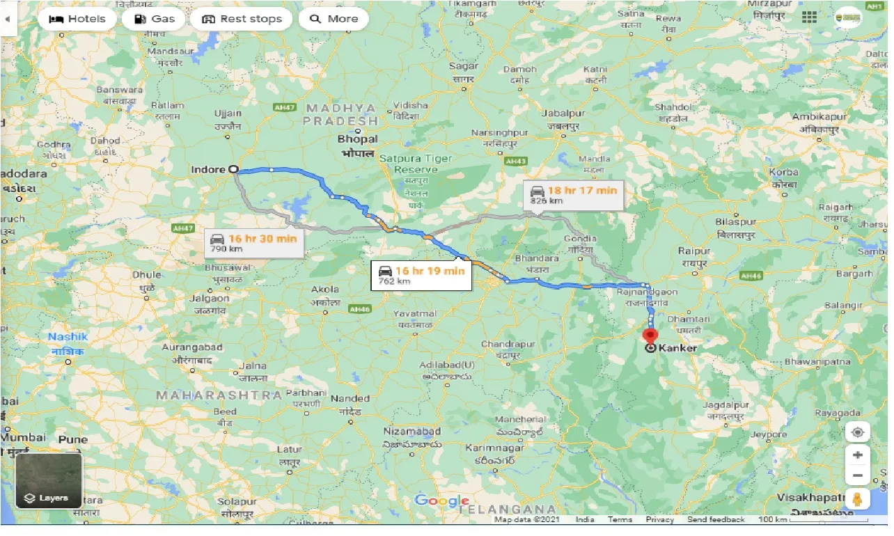 indore-to-kanker-round-trip