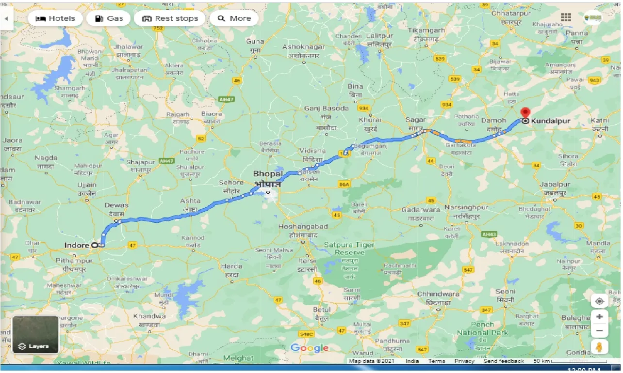 indore-to-kundalpur-one-way