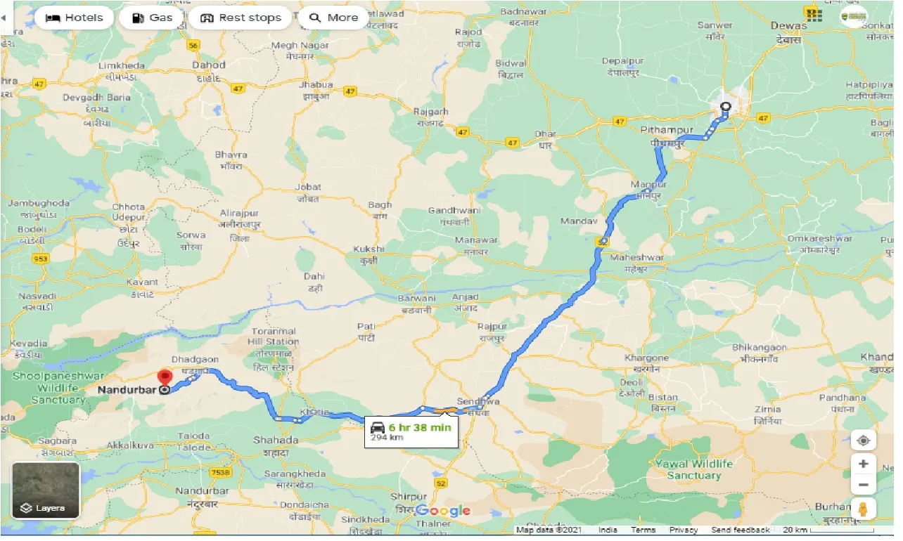 indore-to-nandurbar-one-way