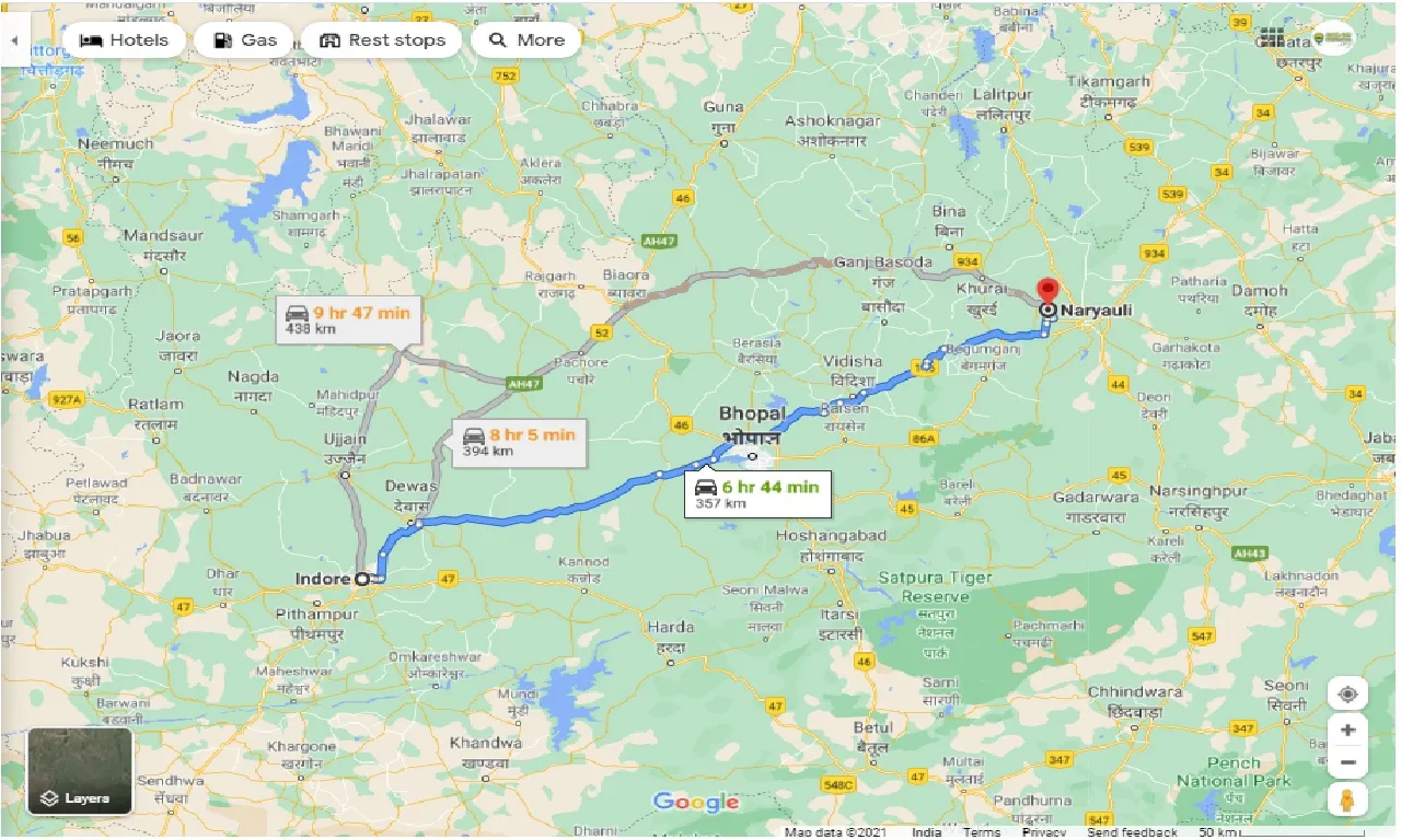 indore-to-naryauli-round-trip