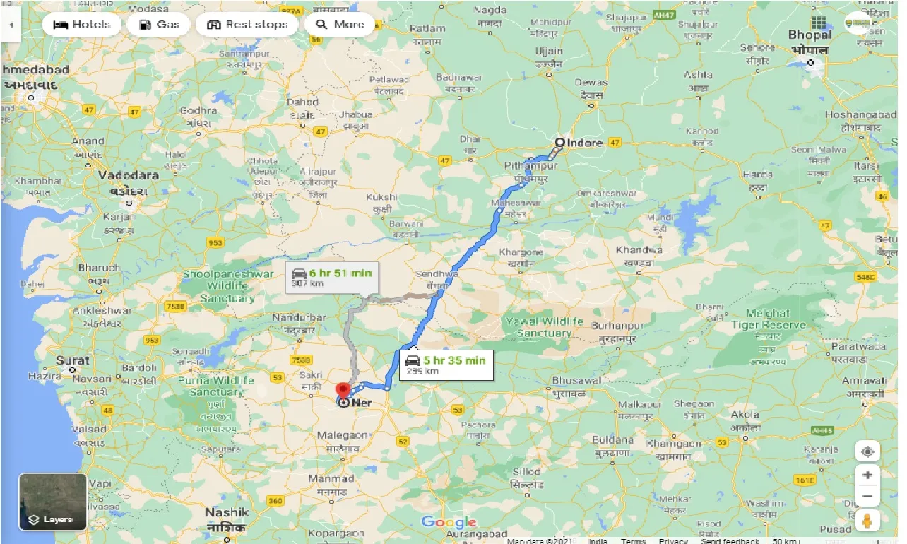 indore-to-ner-one-way