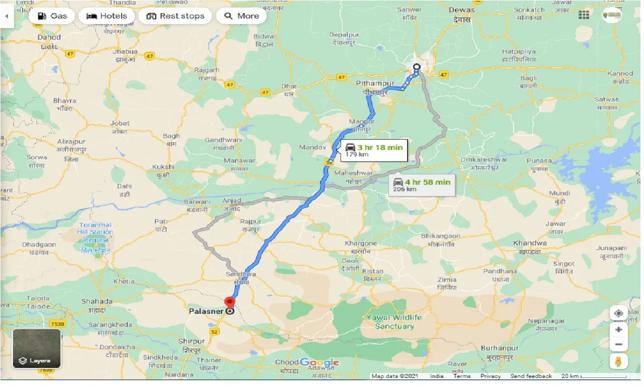 indore-to-palasner-one-way