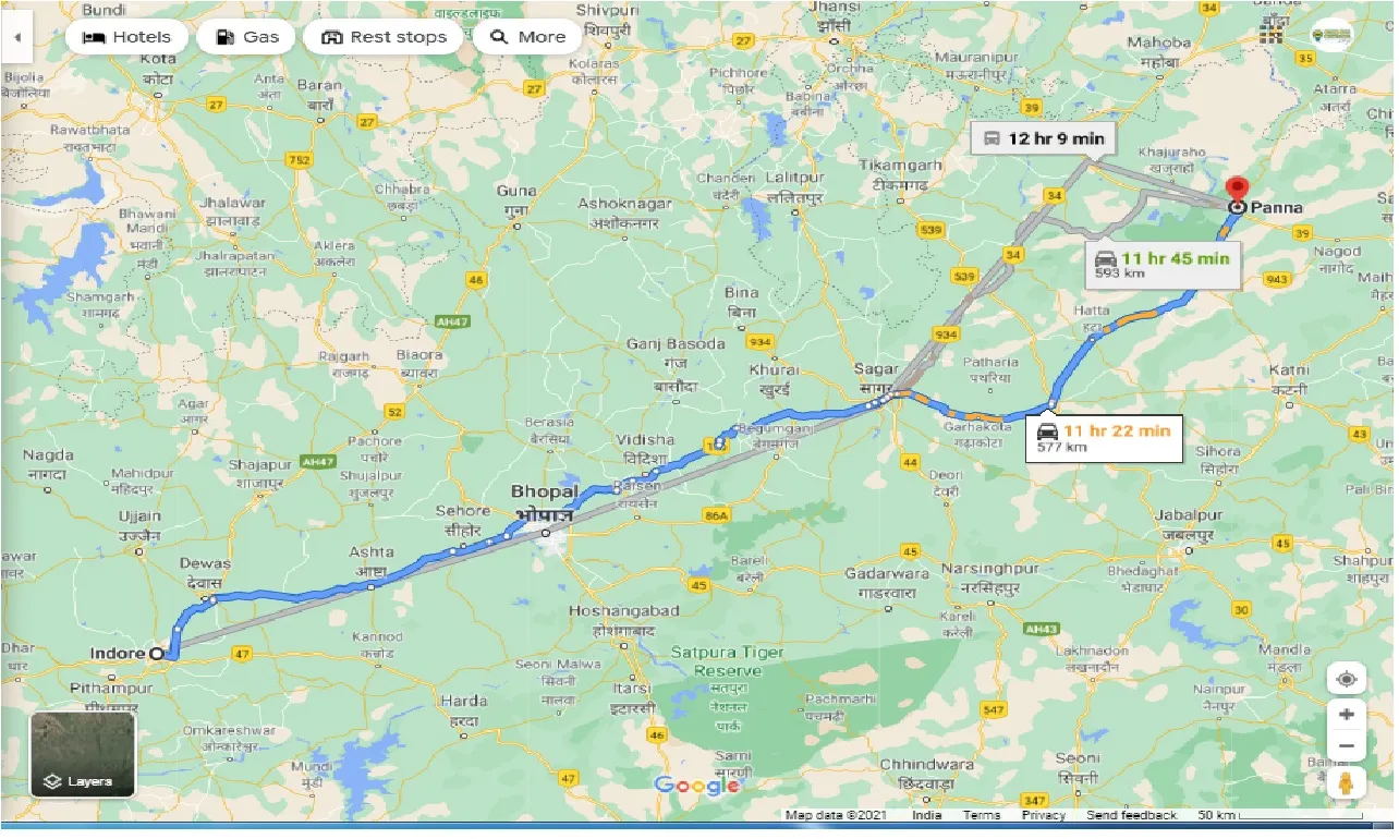 indore-to-panna-one-way