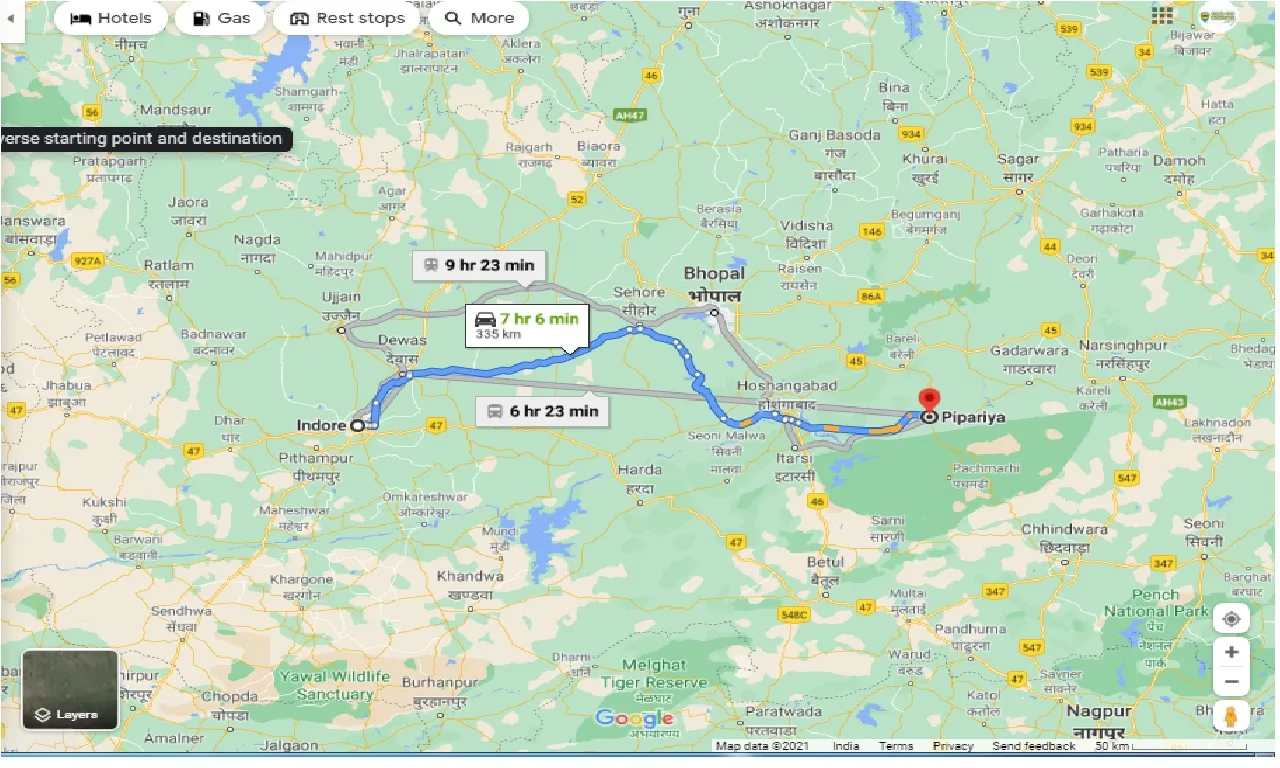indore-to-pipariya-one-way