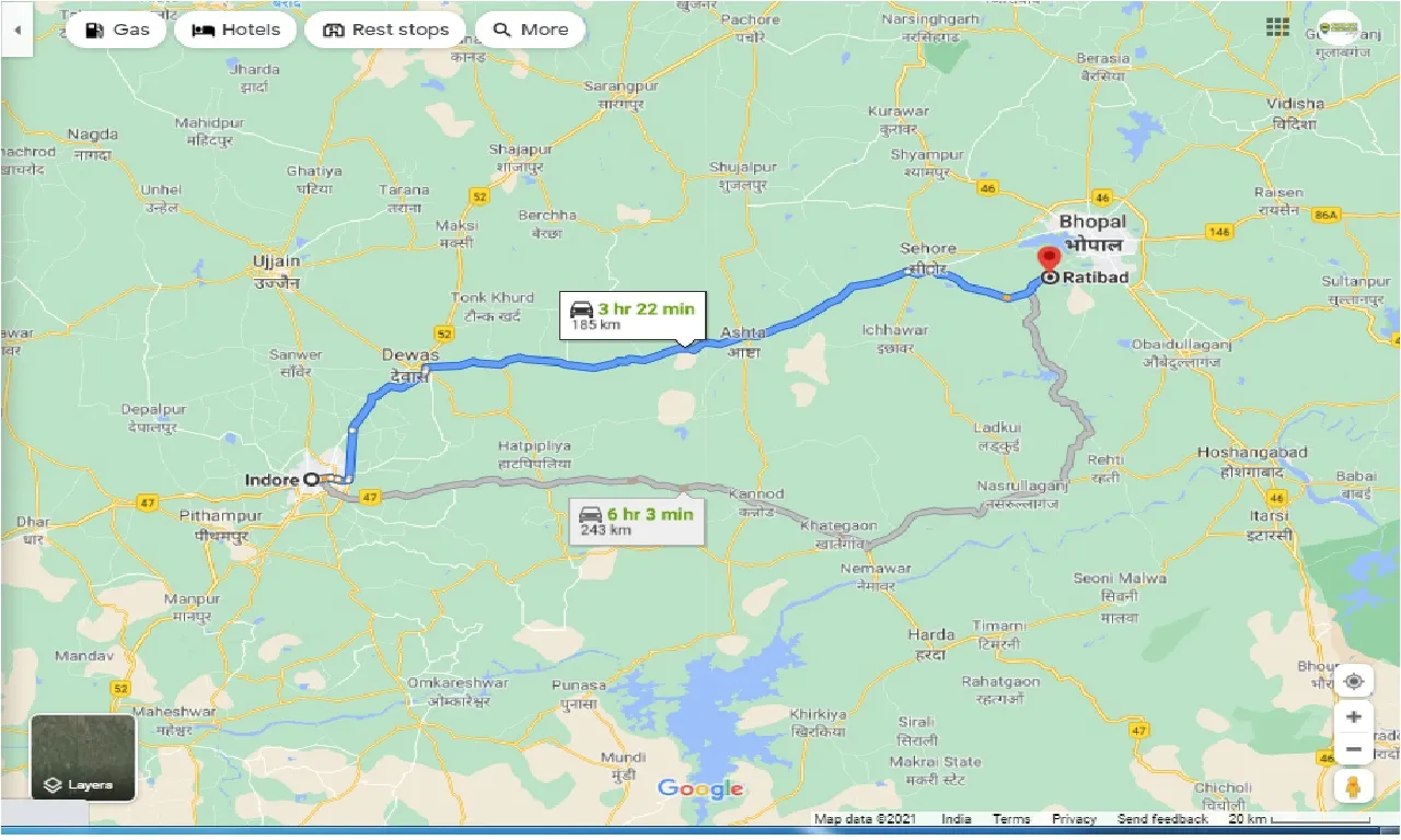indore-to-ratibad-one-way