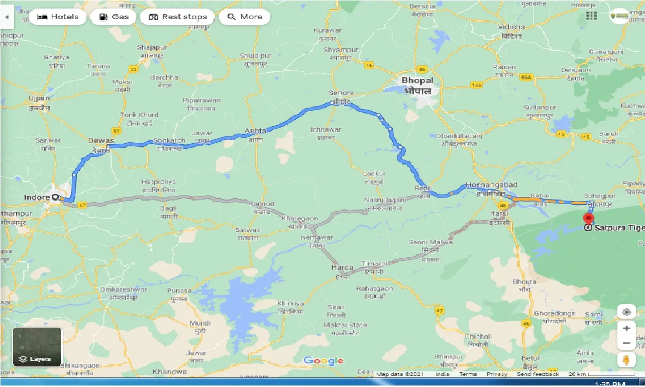 indore-to-satpura-tiger-reserve-one-way