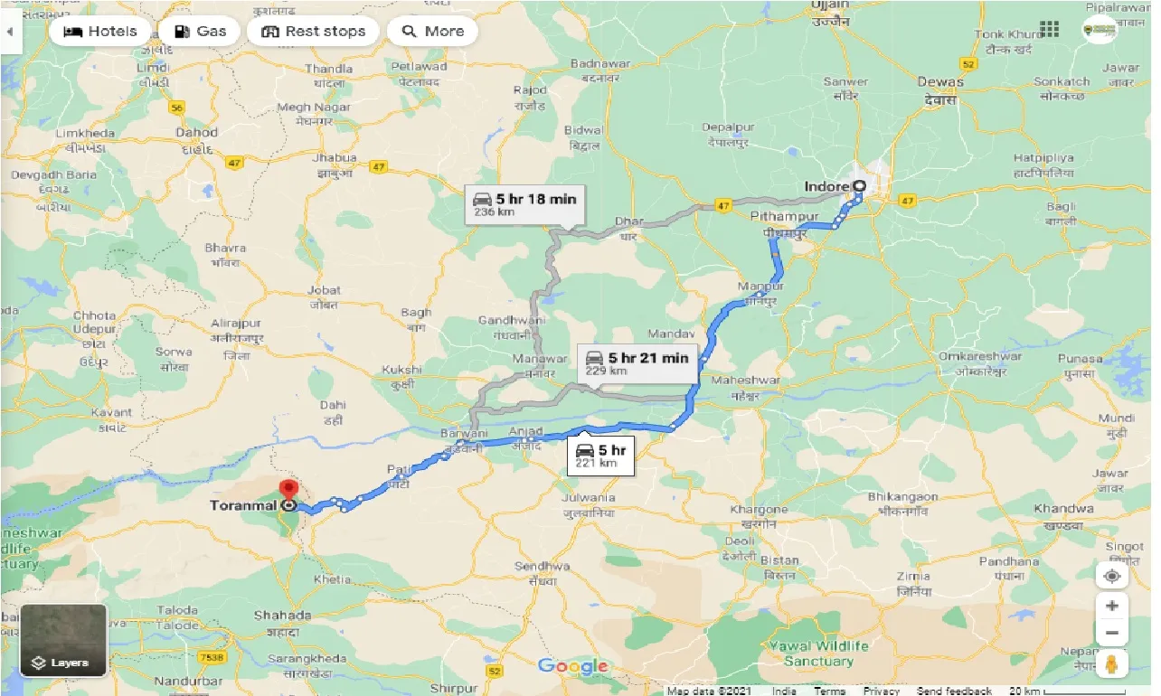 indore-to-toranmal-round-trip