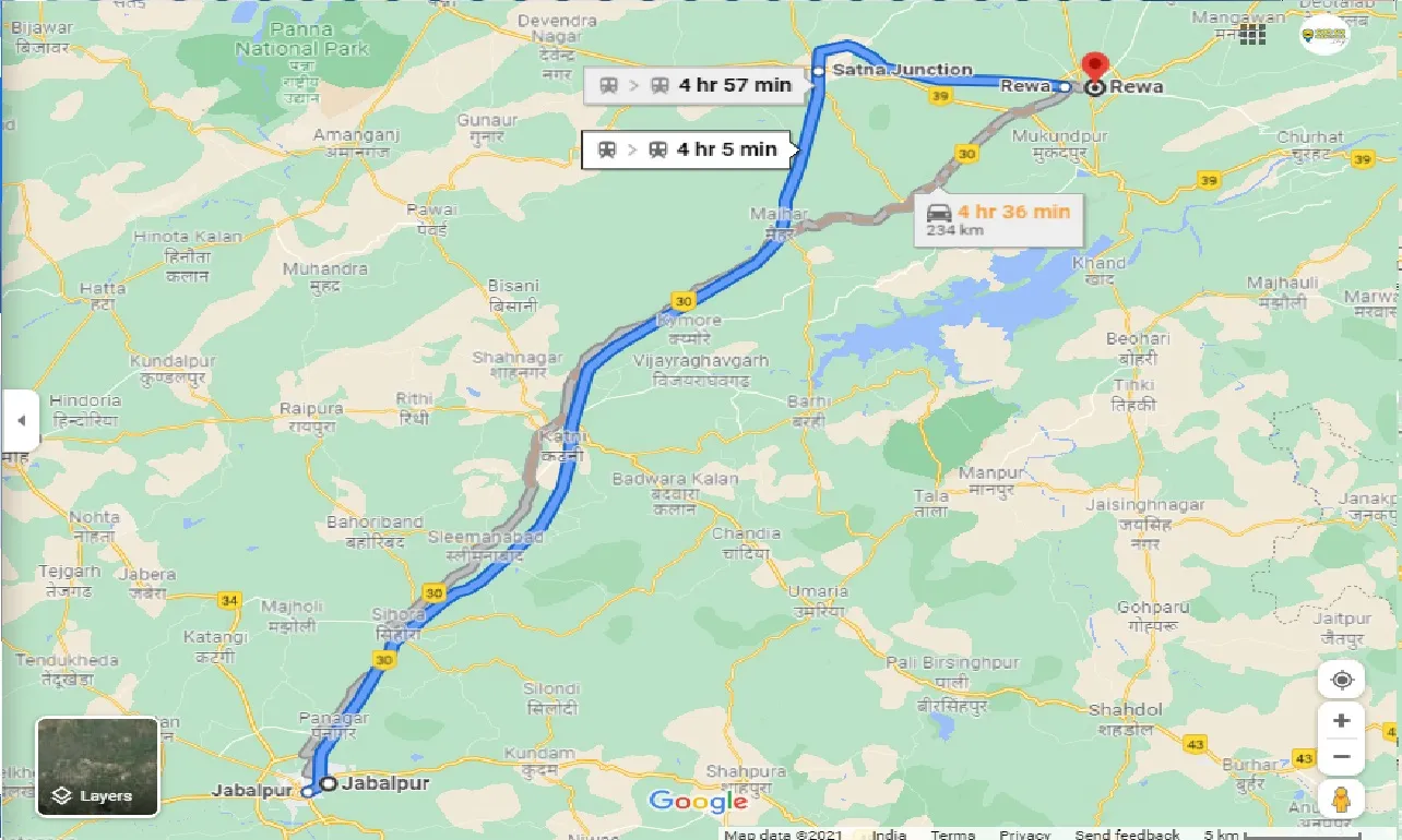 jabalpur-to-rewa-round-trip