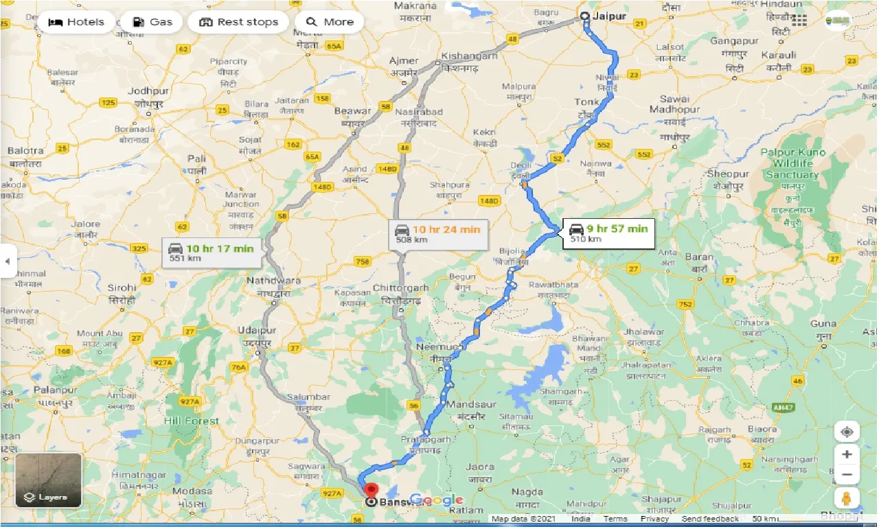 jaipur-to-banswara-round-trip