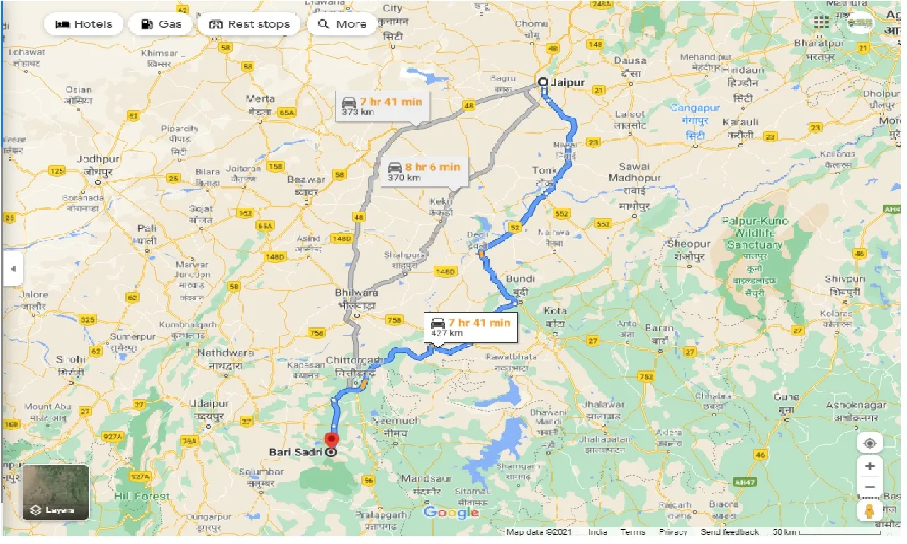 jaipur-to-bari-sadri-round-trip