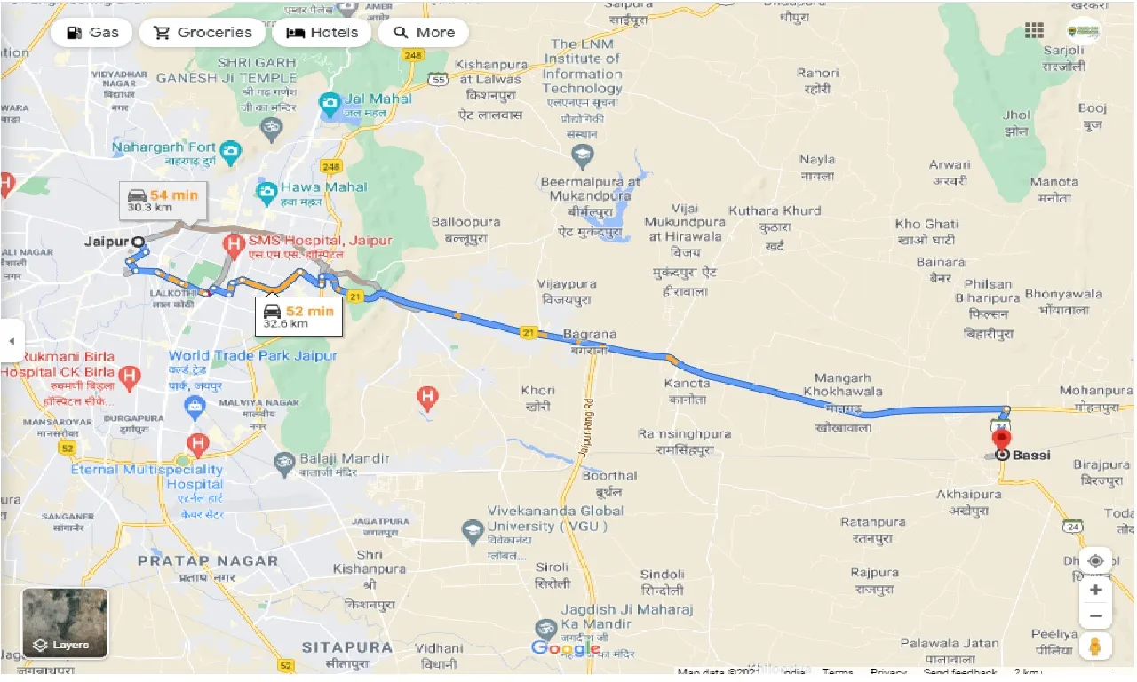 jaipur-to-bassi-one-way