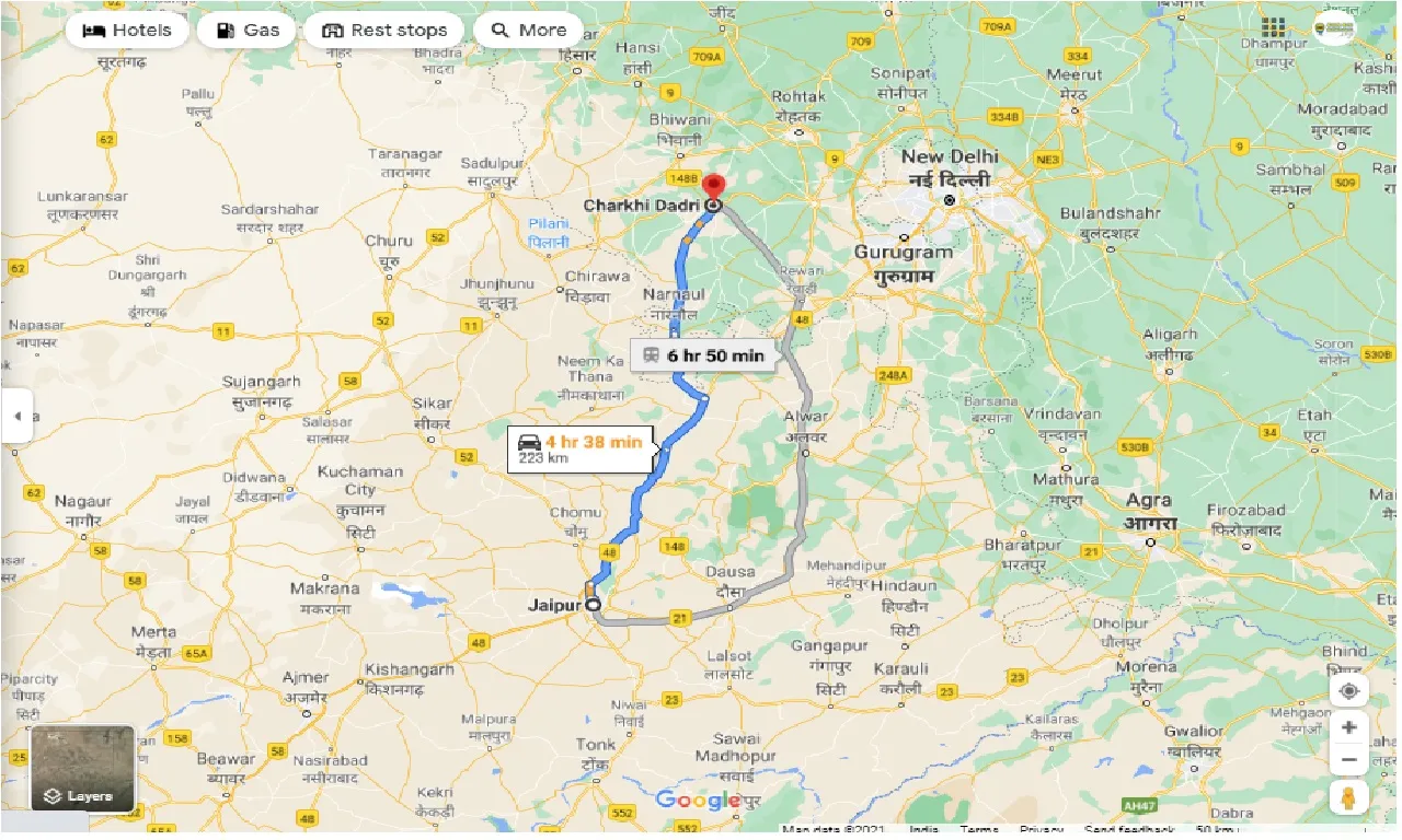 jaipur-to-charkhi-dadri-round-trip