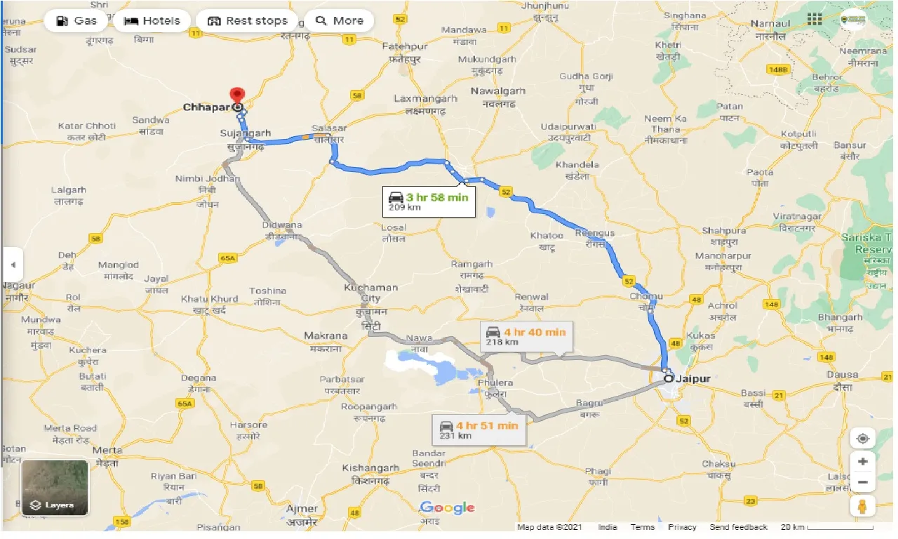 jaipur-to-chhapar-one-way