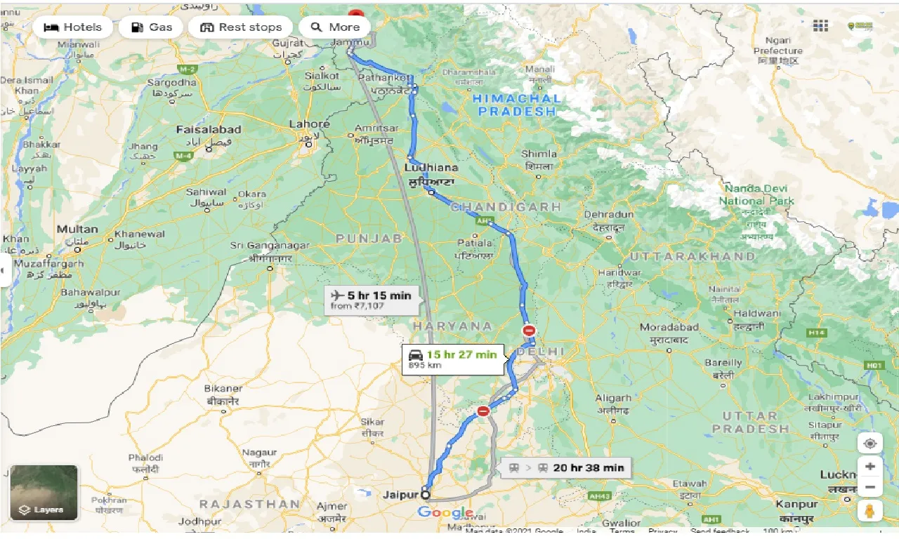 jaipur-to-katra-one-way