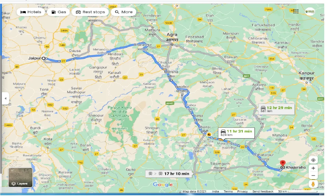 jaipur-to-khajuraho-one-way