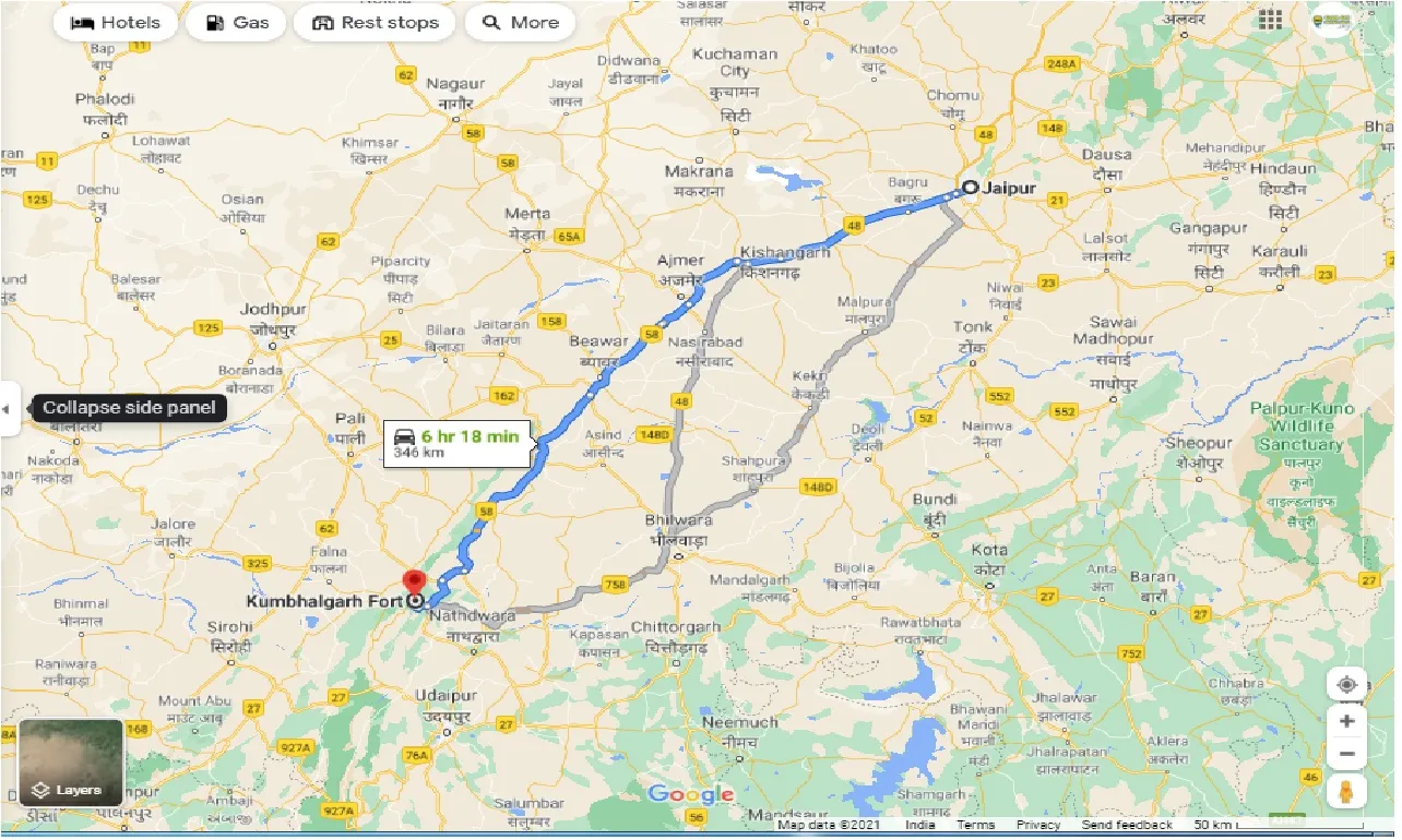jaipur-to-kumbhalgarh-one-way