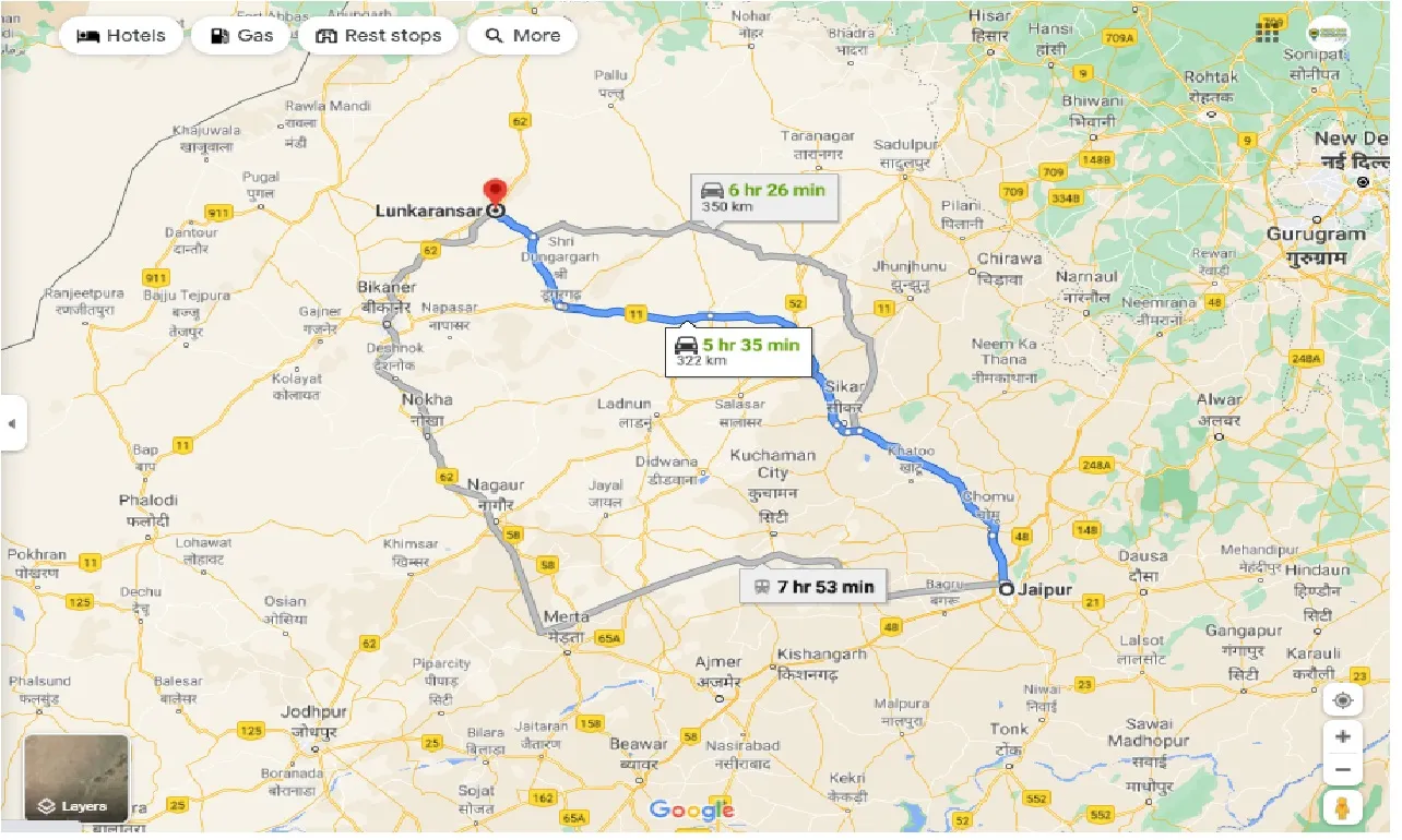 jaipur-to-lunkaransar-one-way