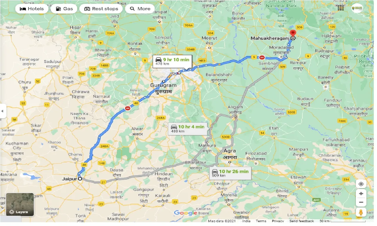 jaipur-to-mahua-kheraganj-round-trip