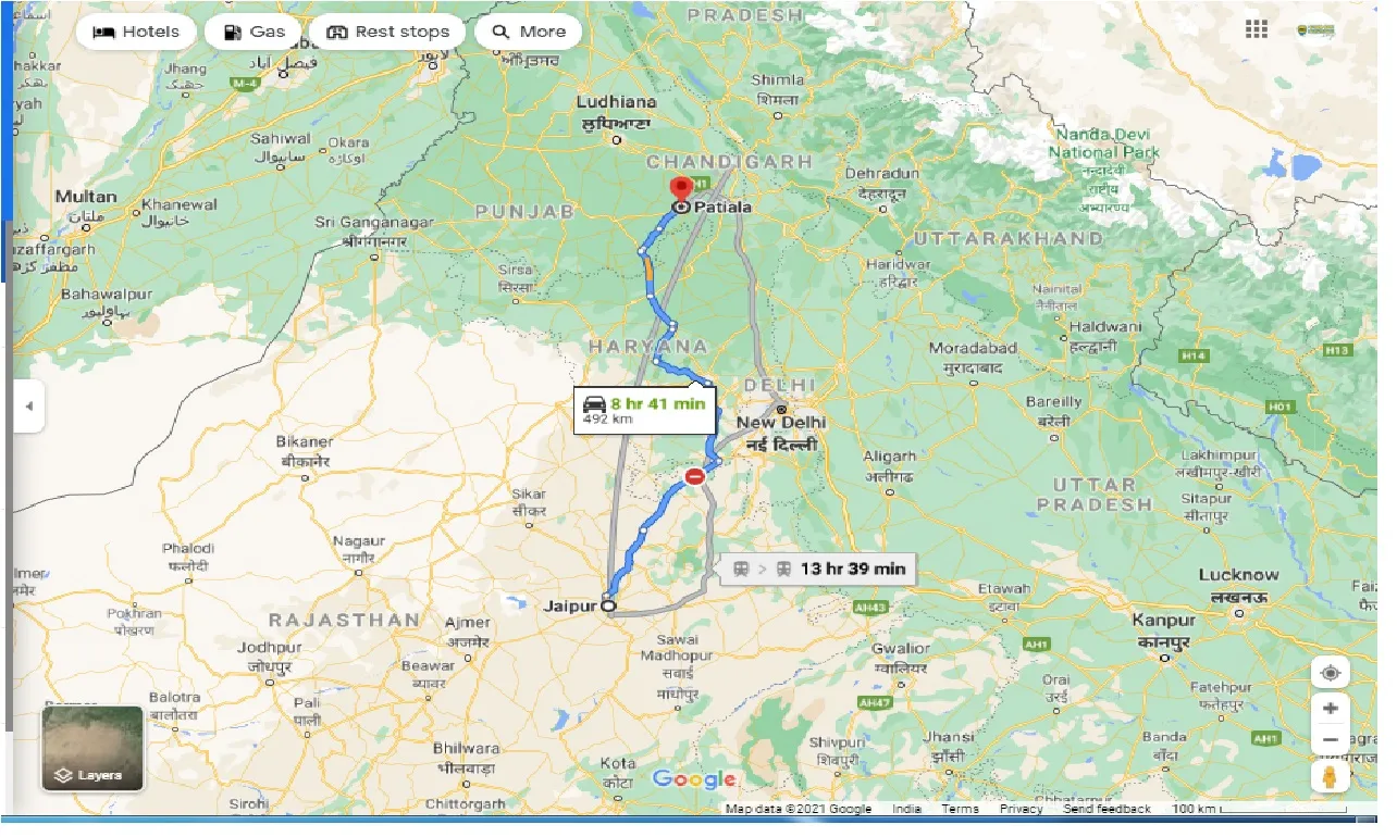 jaipur-to-patiala-one-way