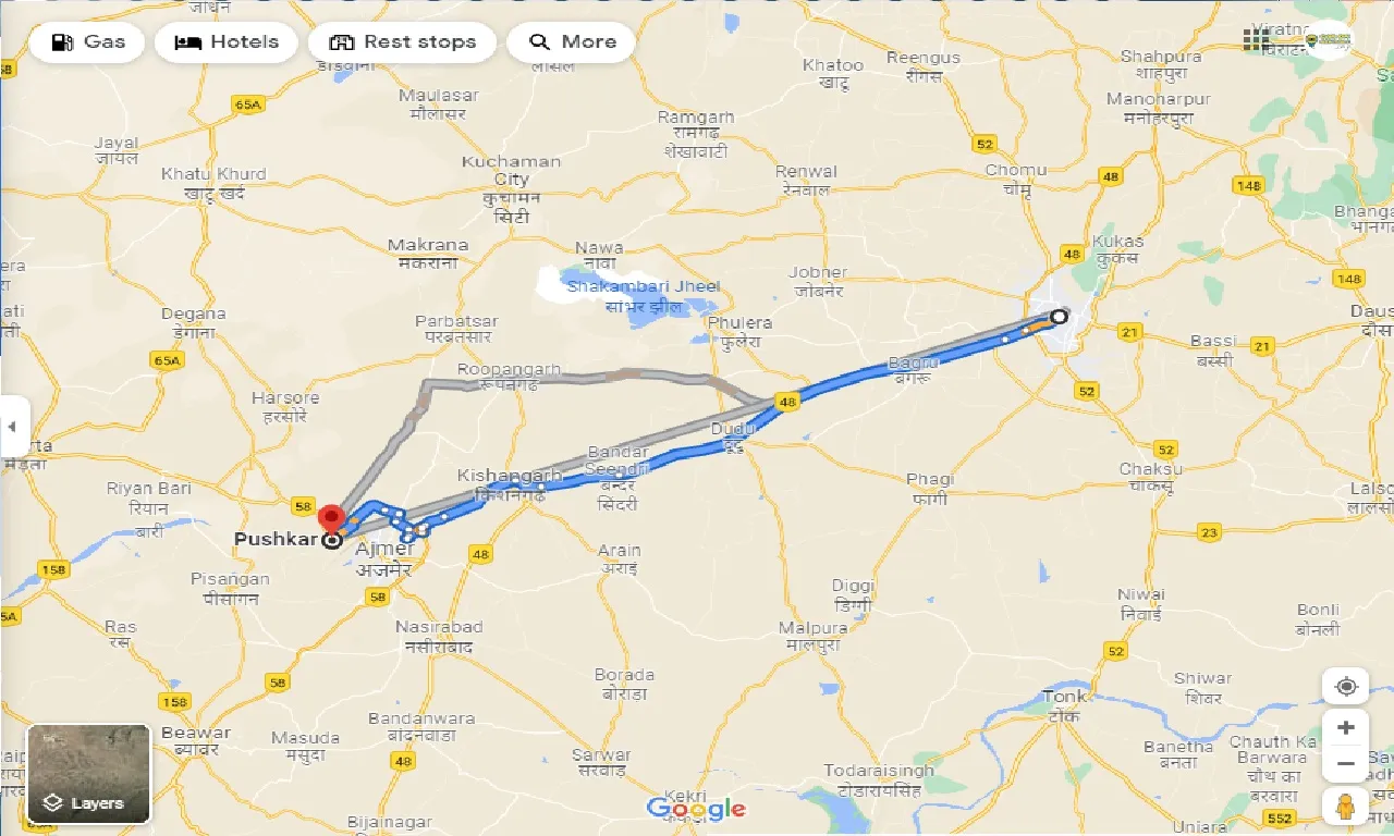 jaipur-to-pushkar-one-way