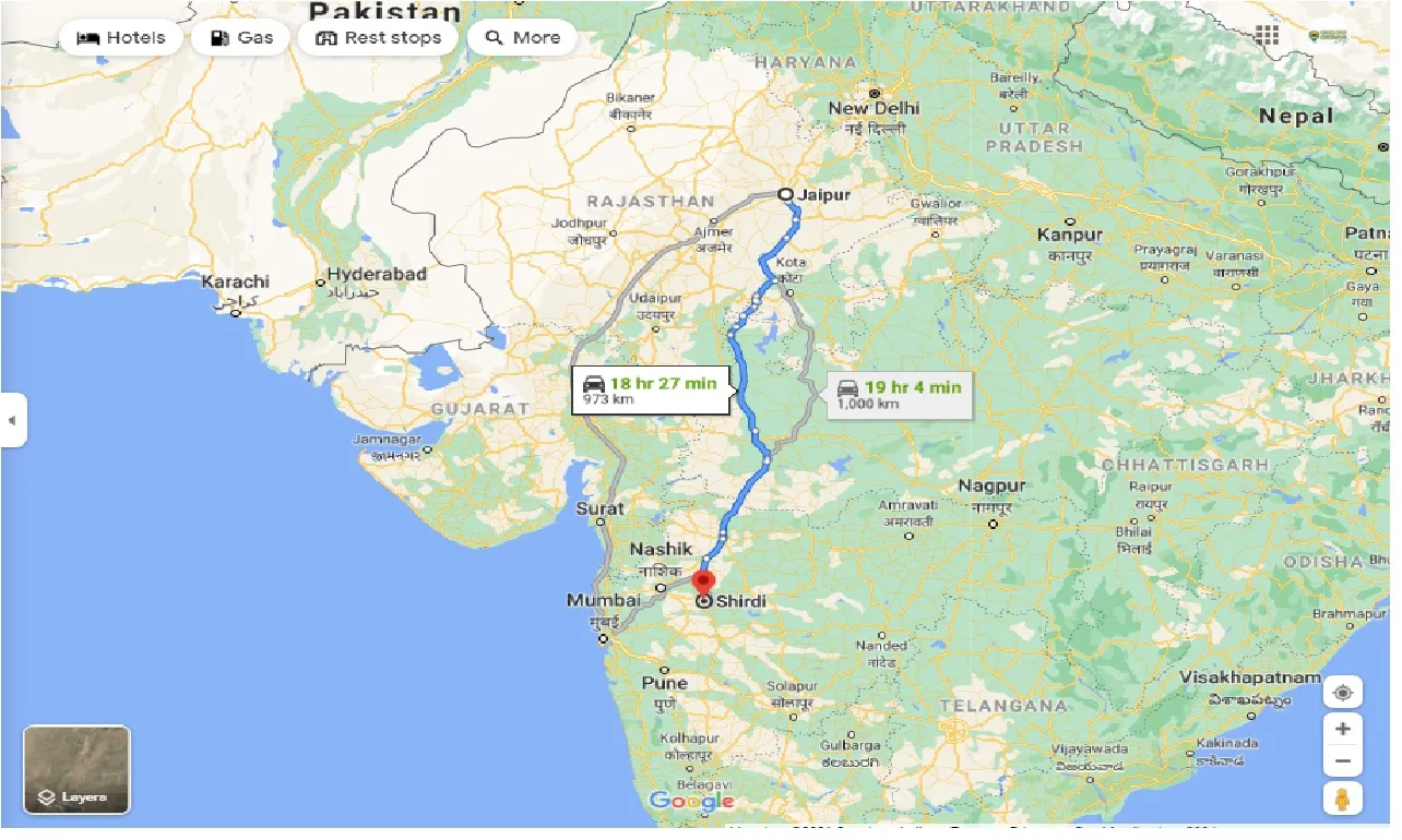 jaipur-to-shirdi-one-way