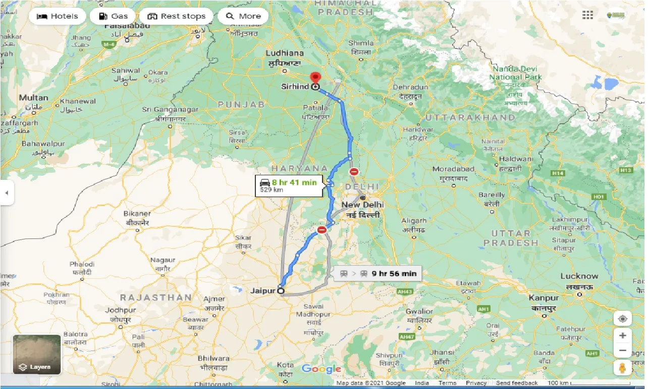 jaipur-to-sirhind-fatehgarh-sahib-round-trip