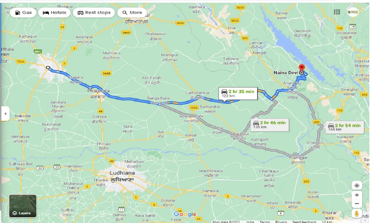 jalandhar-to-naina-devi-round-trip