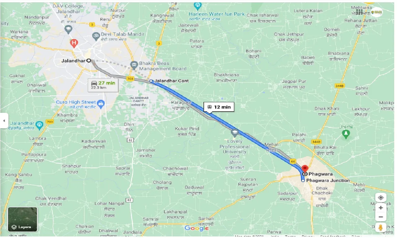 jalandhar-to-phagwara-one-way