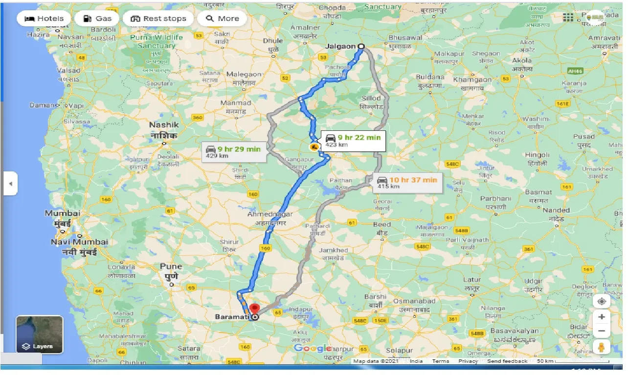 jalgaon-to-baramati-round-trip