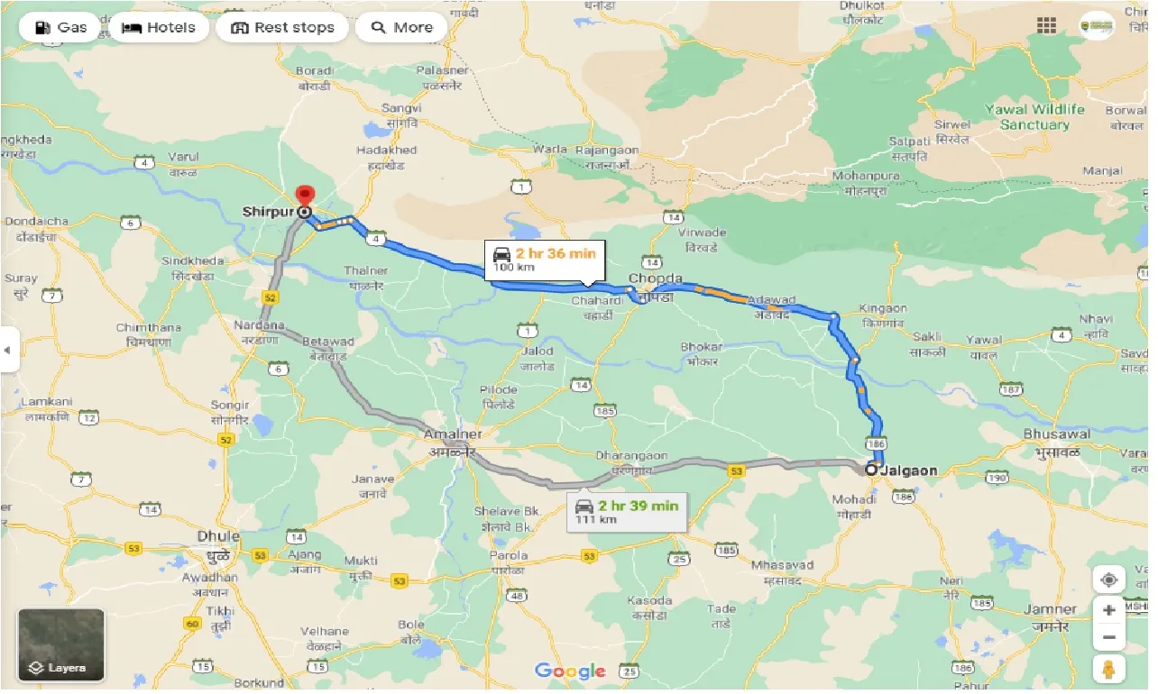 jalgaon-to-shirpur-one-way